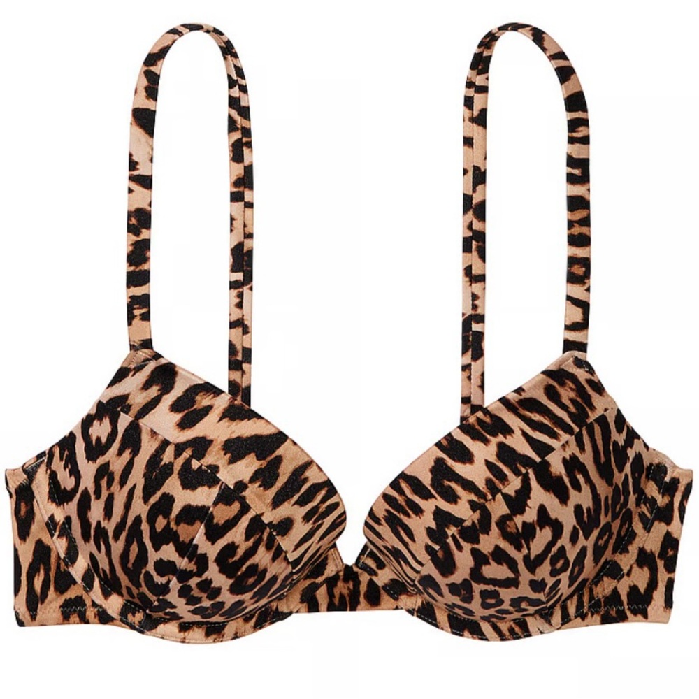 Victoria Secret NWOT Leopard Bikini Top